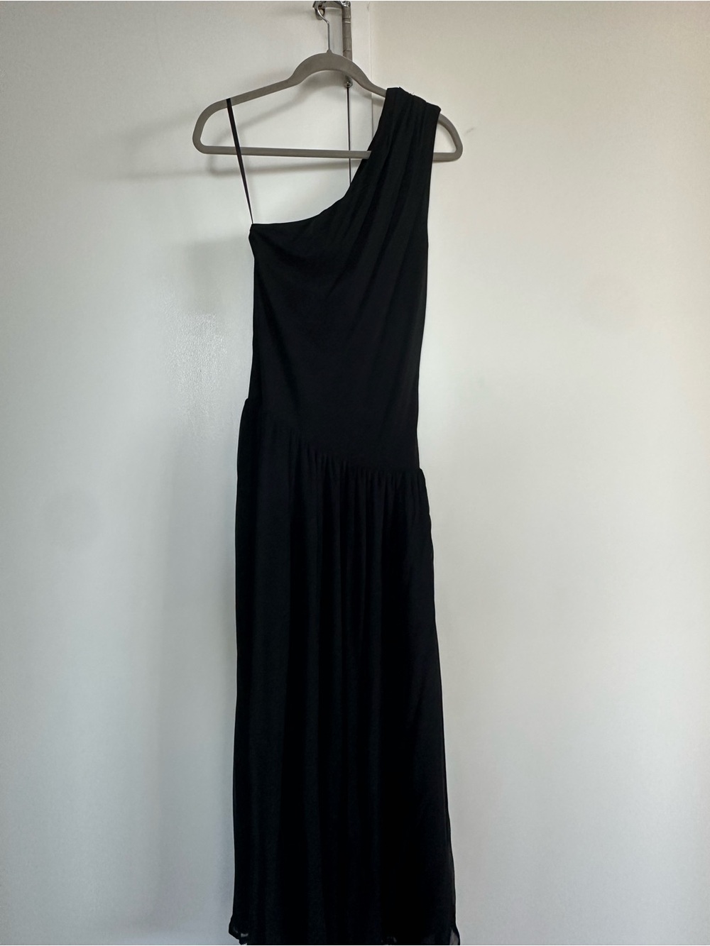 Lovers and Friends One Shoulder Black Gown (Morgan Gown)